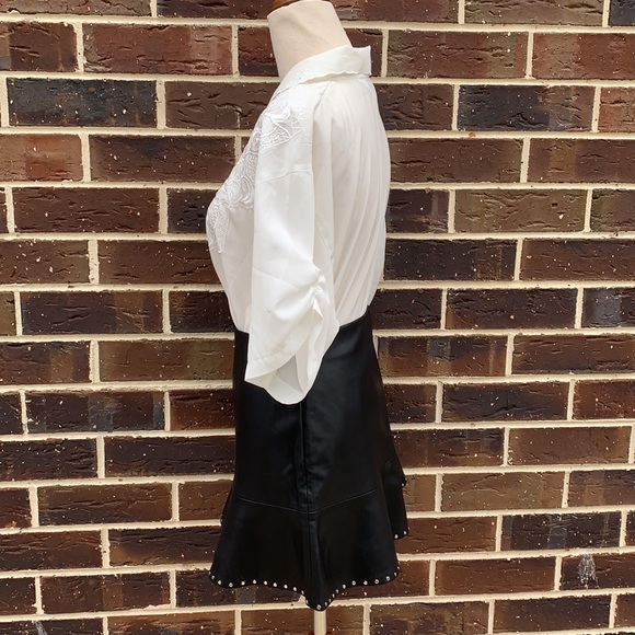 ZARA TRAFALUC | Faux leather skirt - Picture 5 of 9